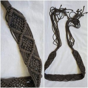 Boho Braided Belt